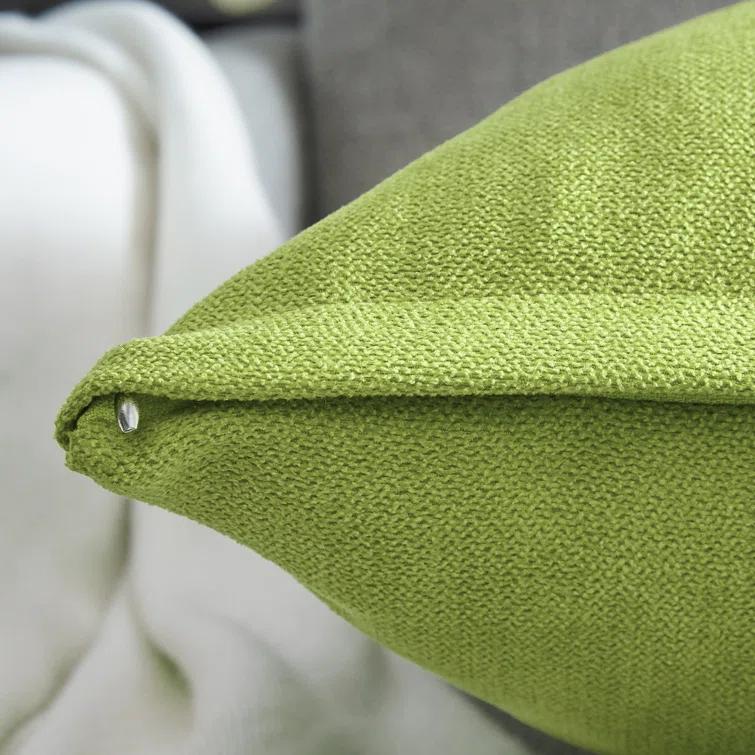 Square Chenille Pillow Cover (Set of 2)