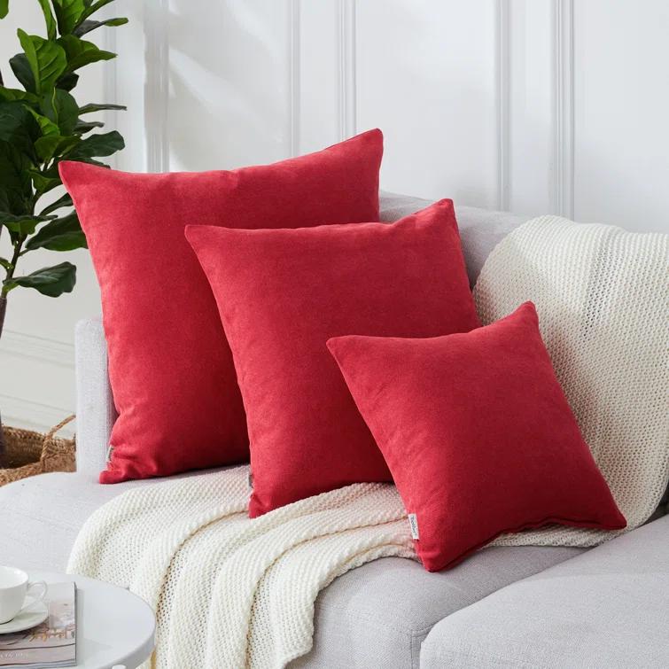 Square Chenille Pillow Cover (Set of 2)