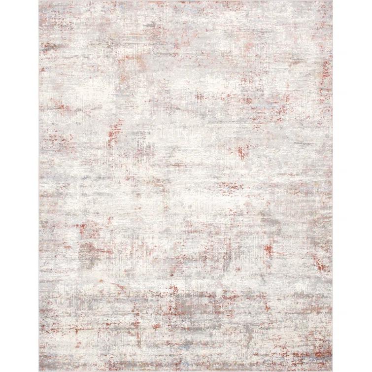 Efes Rust Red Area Rug