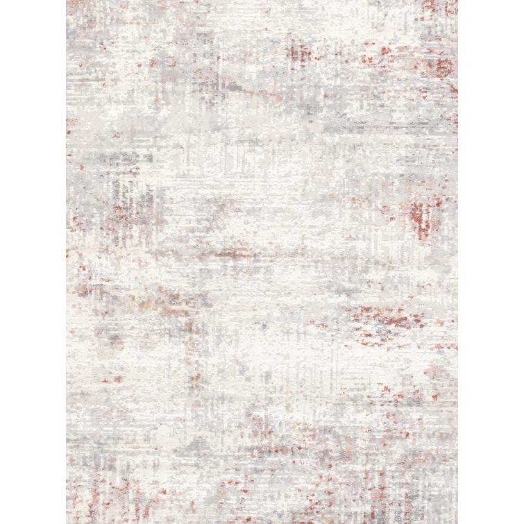 Efes Rust Red Area Rug