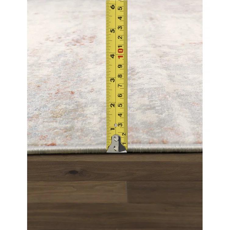Efes Rust Red Area Rug