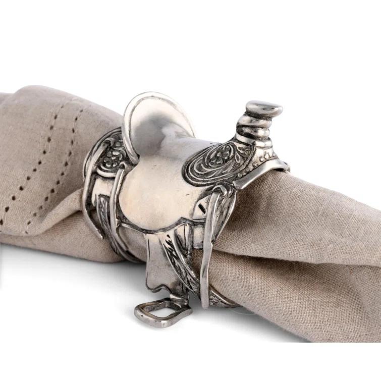 Vagabond House Western Metal Napkin Ring