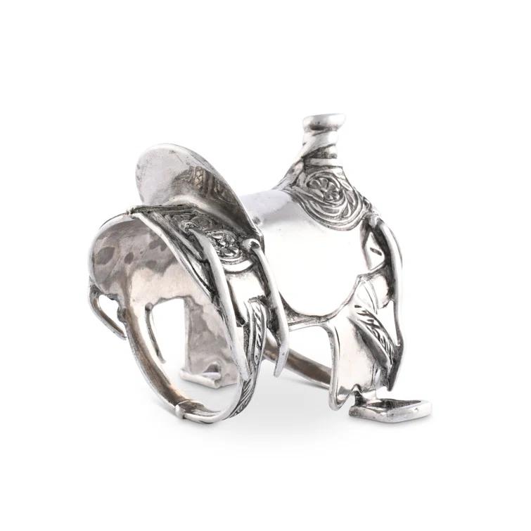 Vagabond House Western Metal Napkin Ring