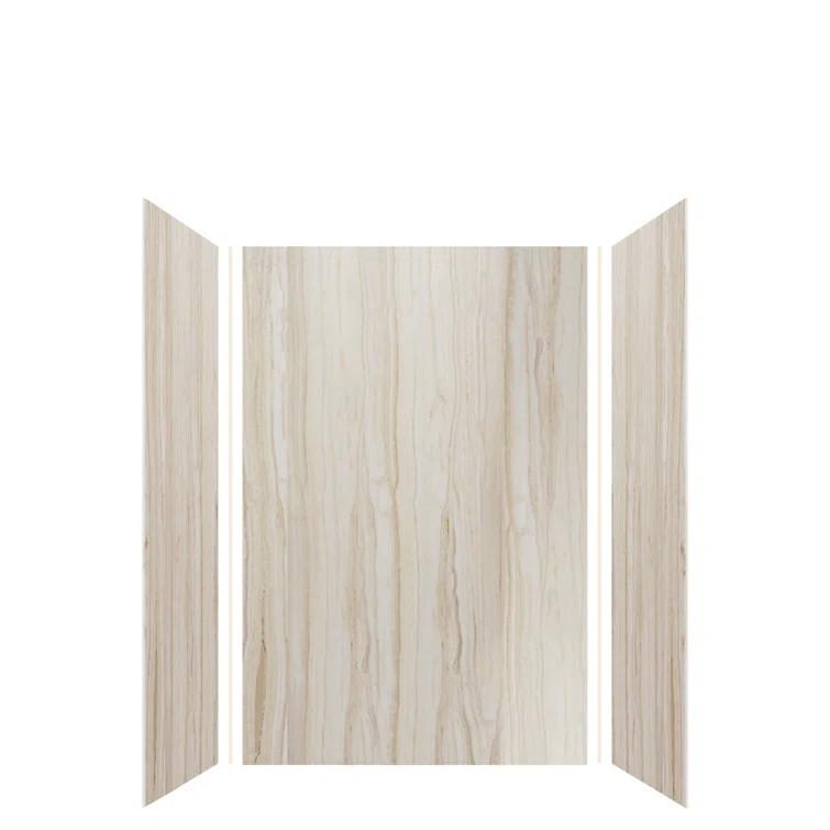 Expressions 48'' W 36'' D 72'' H Glue Up Solid Surface Wall