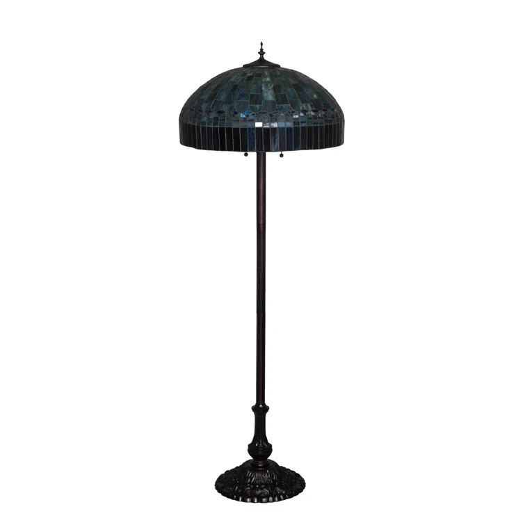 Meyda Lighting 62" High Tiffany Candice Floor Lamp