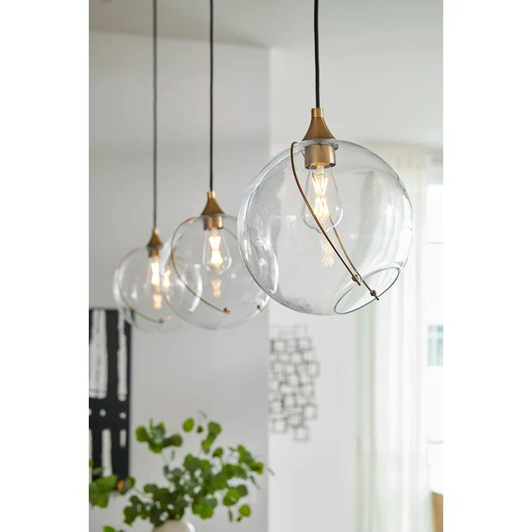 Skye Single Light Globe Pendant by Lisa McDennon