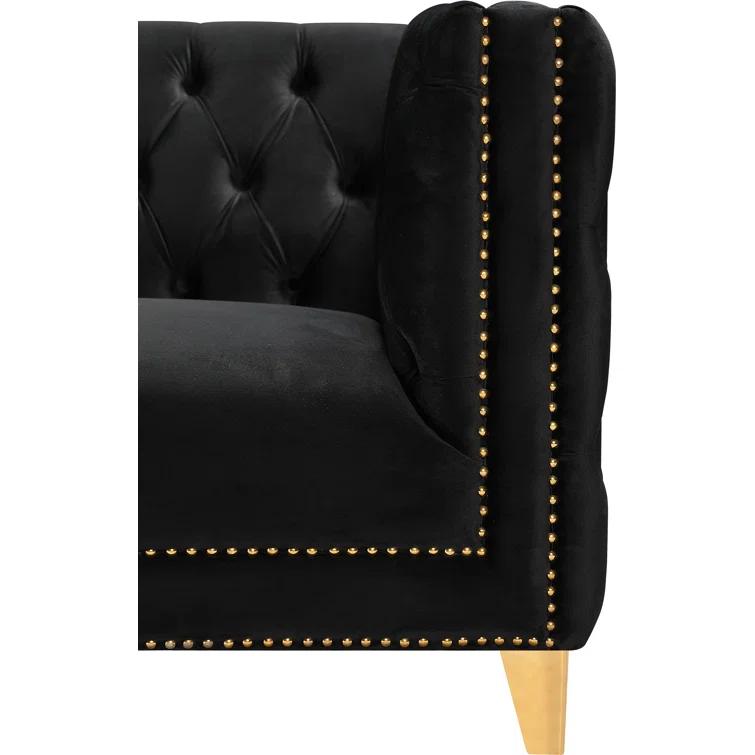 Sickels 66'' Velvet Loveseat