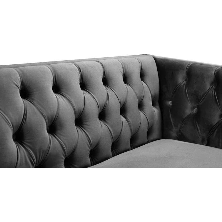 Sickels 66'' Velvet Loveseat
