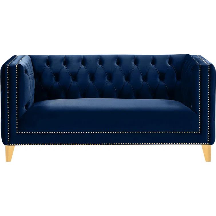 Sickels 66'' Velvet Loveseat