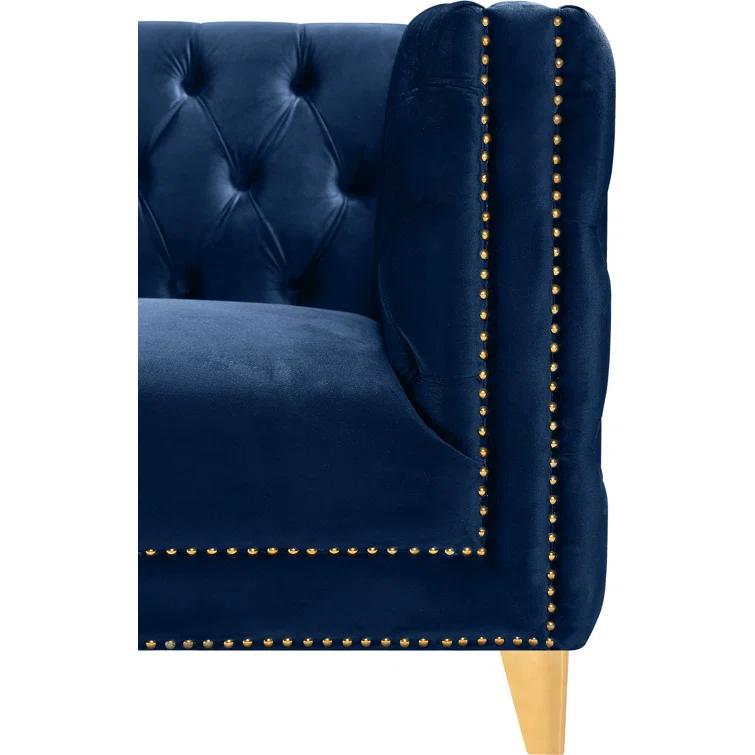 Sickels 66'' Velvet Loveseat