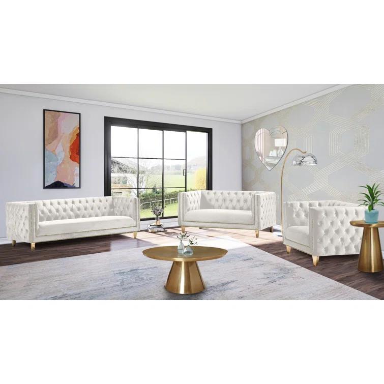 Sickels 66'' Velvet Loveseat