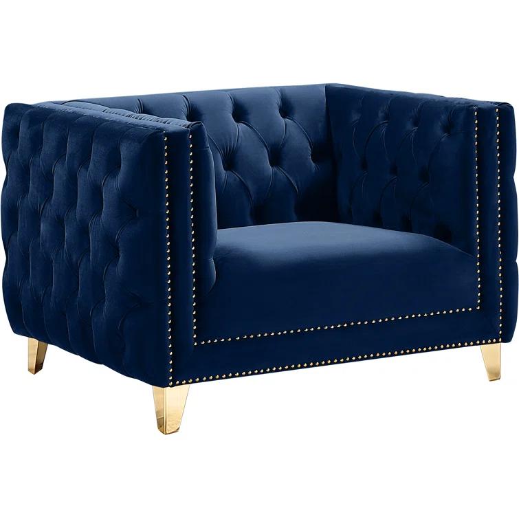 Sickels Velvet Armchair