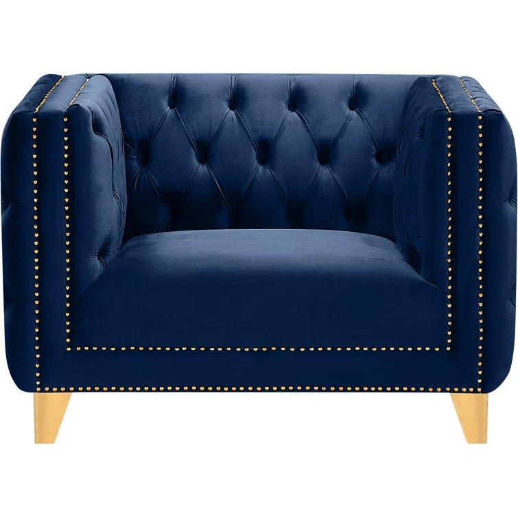 Sickels Velvet Armchair