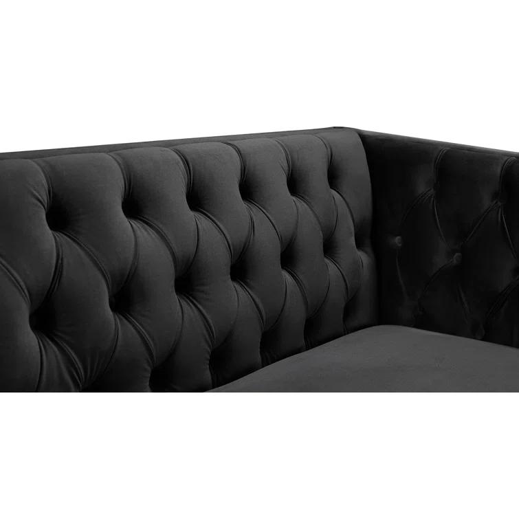 Sickels 66'' Velvet Loveseat