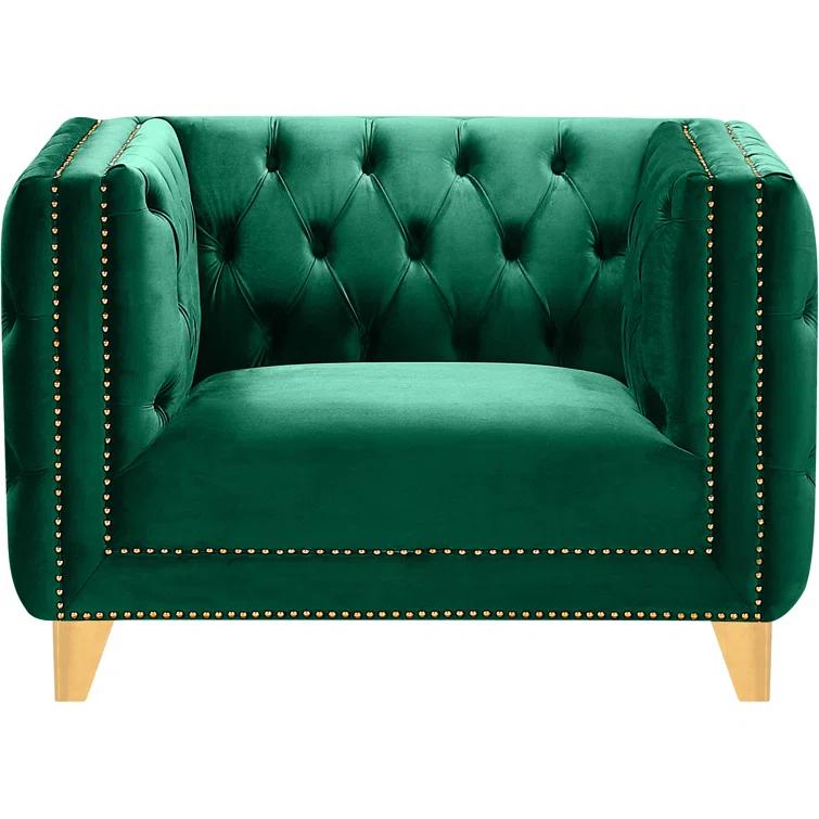 Sickels Velvet Armchair