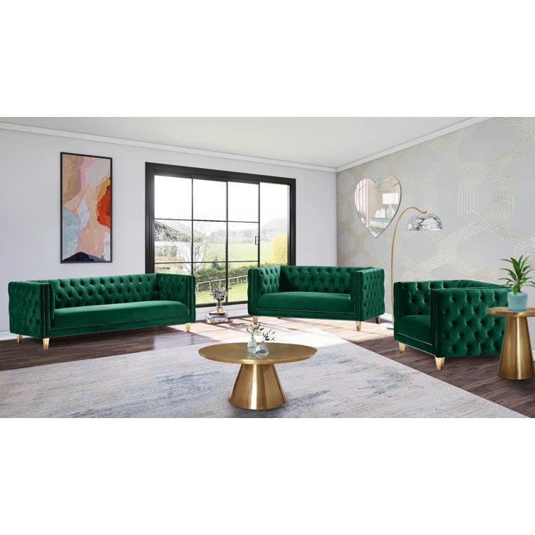 Sickels 66'' Velvet Loveseat