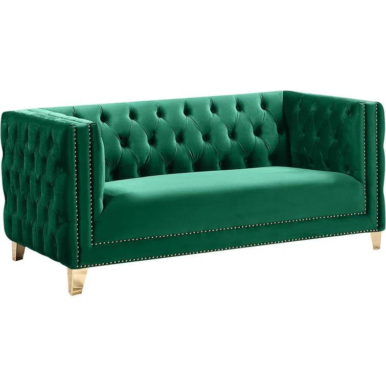 Sickels 66'' Velvet Loveseat