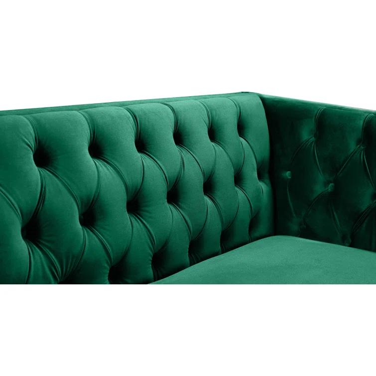 Sickels 66'' Velvet Loveseat