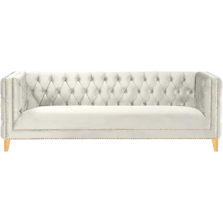 Sickels 90'' Velvet Sofa