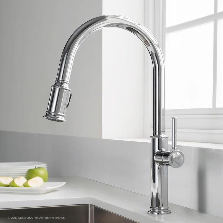 Sellette Pull Down Single Handle Kitchen Faucet