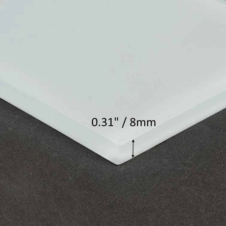 Premium 4" x 12" Glass Subway Tile
