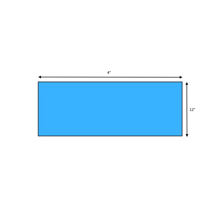 Premium 4" x 12" Glass Subway Tile