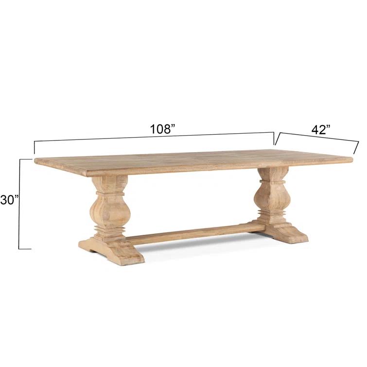 Solid Wood Dining Table