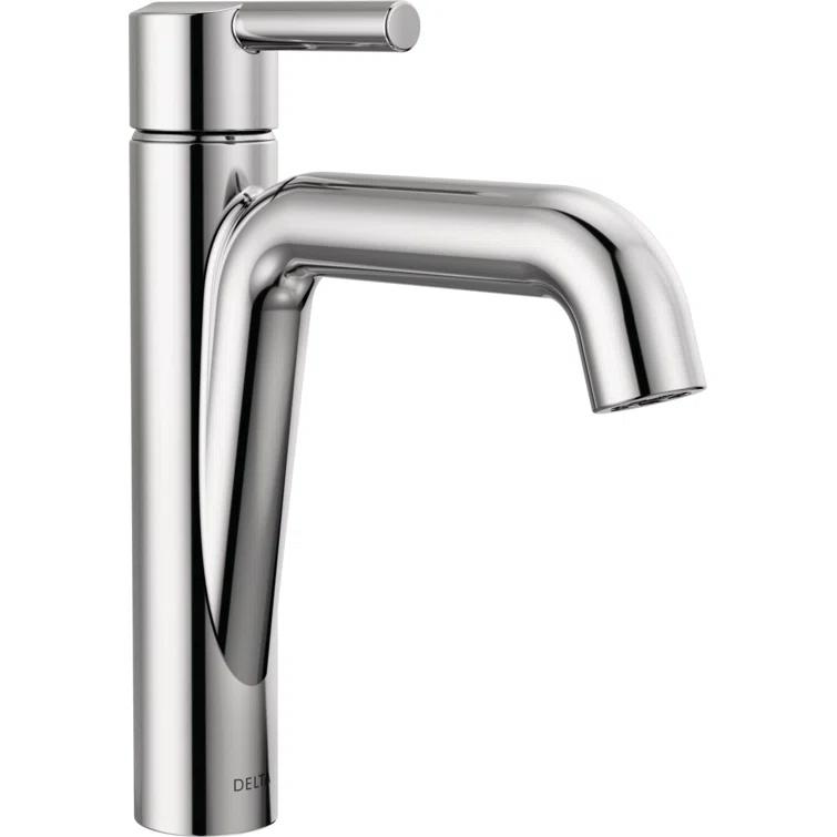 Nicoli Single Hole Bathroom Faucet with Drain Assembly, Single Handle Bathroom Sink Faucet