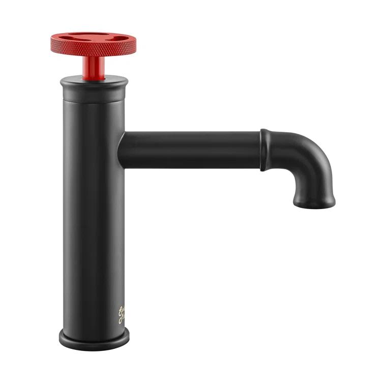 Avallon Single Hole, Single-Handle Wheel, Bathroom Faucet