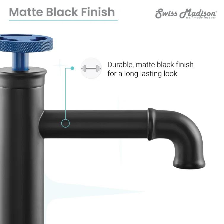 Avallon Single Hole, Single-Handle Wheel, Bathroom Faucet