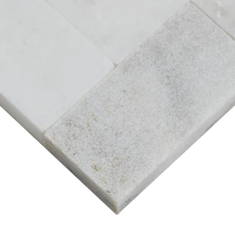 Minute Mosaix Natural Stone Herringbone Mosaic Sheet Floor &Wall Tile