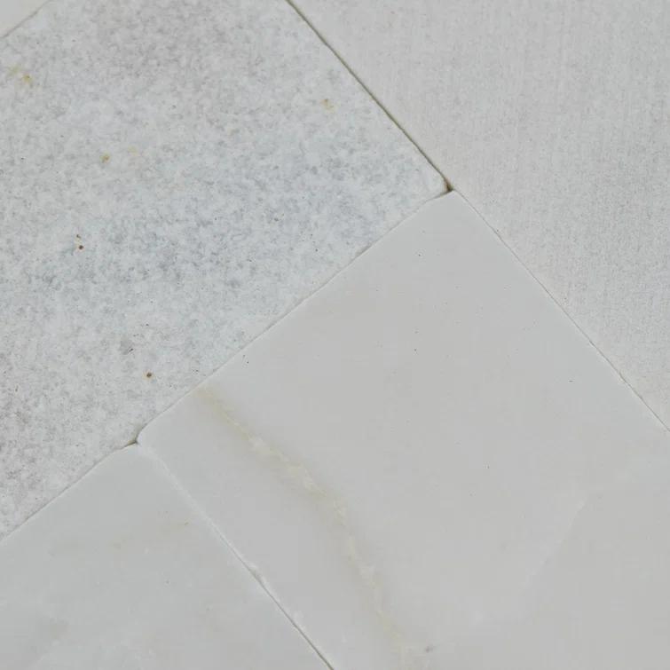 Minute Mosaix Natural Stone Herringbone Mosaic Sheet Floor &Wall Tile