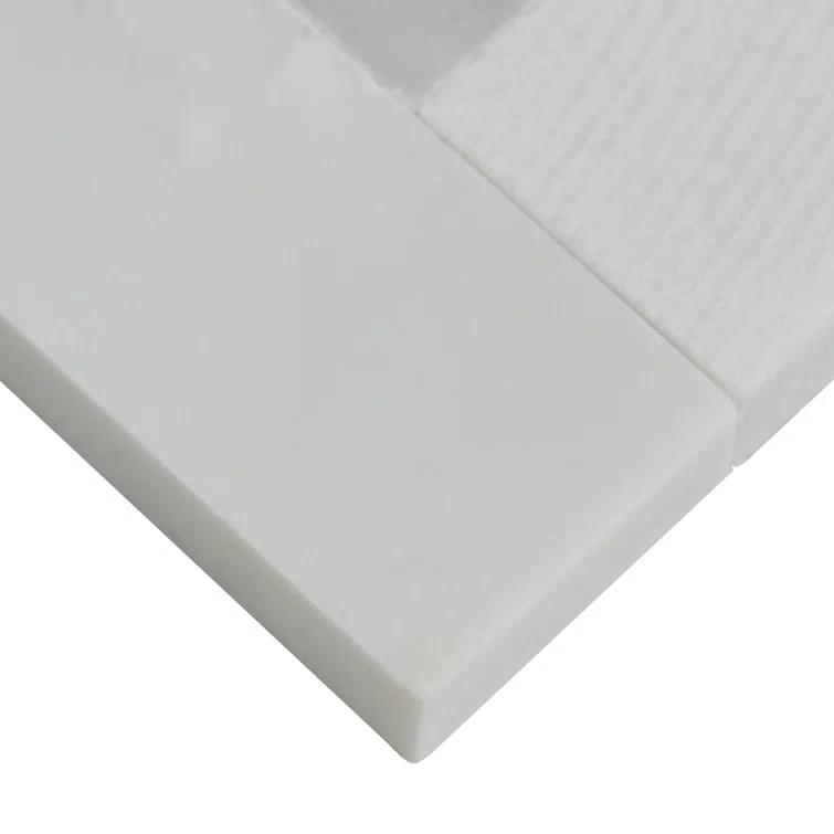 Minute Mosaix Natural Stone Herringbone Mosaic Sheet Floor &Wall Tile