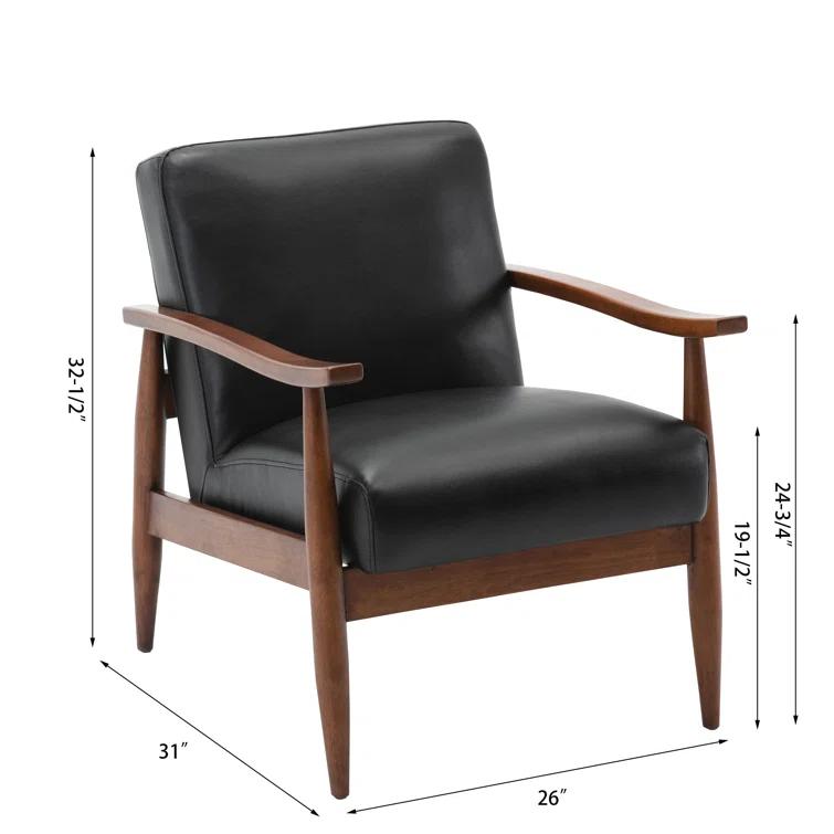 Bantry Vegan Leather Armchair