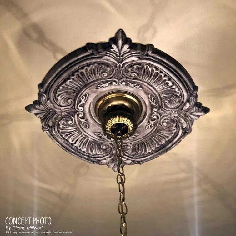 Attica Thermoformed PVC Ceiling Medallion