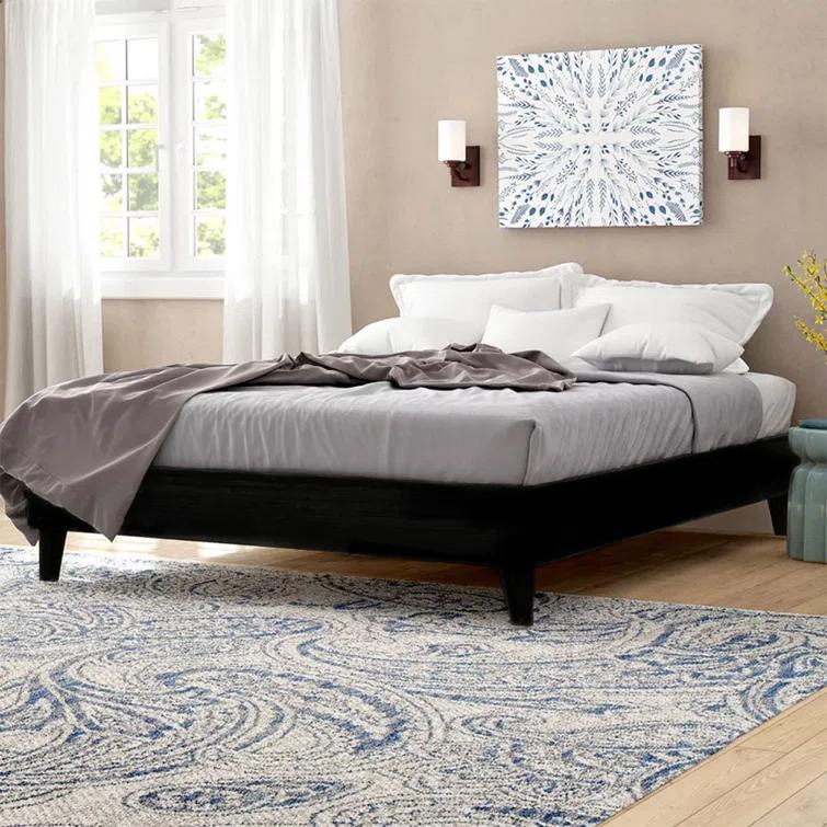 Dedrie Solid Wood Bed