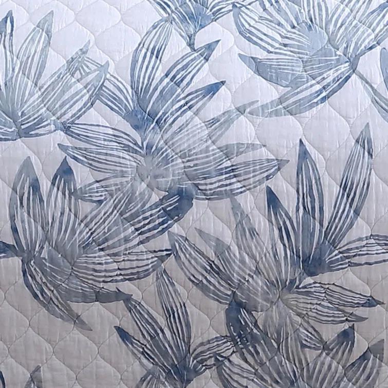 Tommy Bahama Home Tommy Bahama Kayo Blue Cotton Reversible Quilt Set