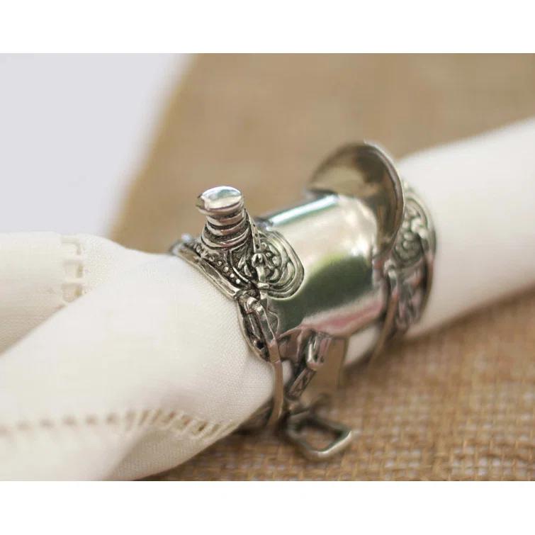 Vagabond House Western Metal Napkin Ring