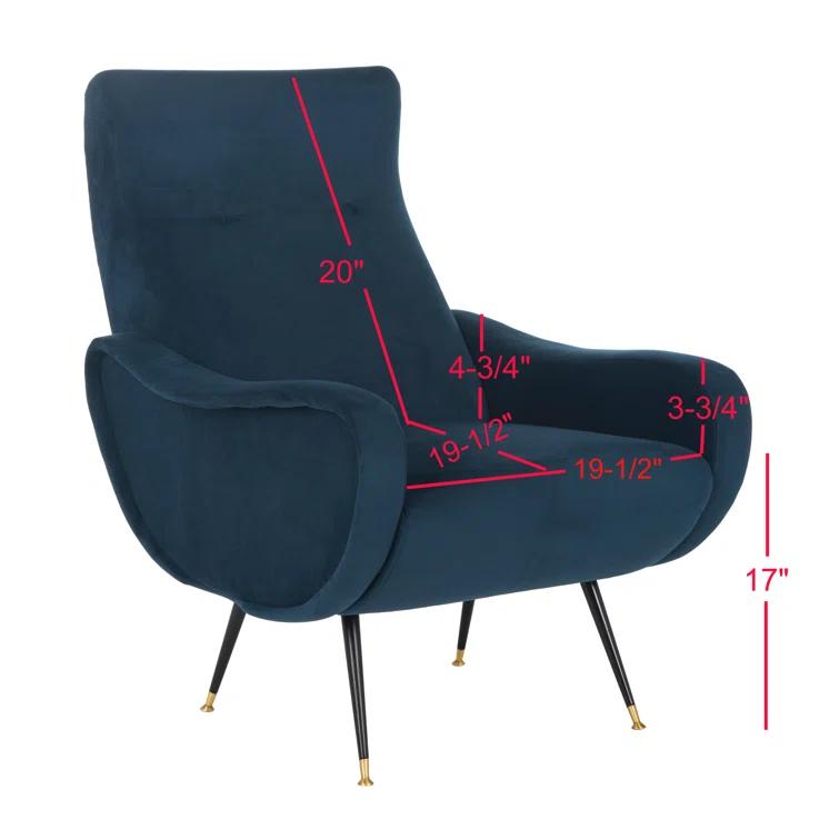 Alve Velvet Armchair