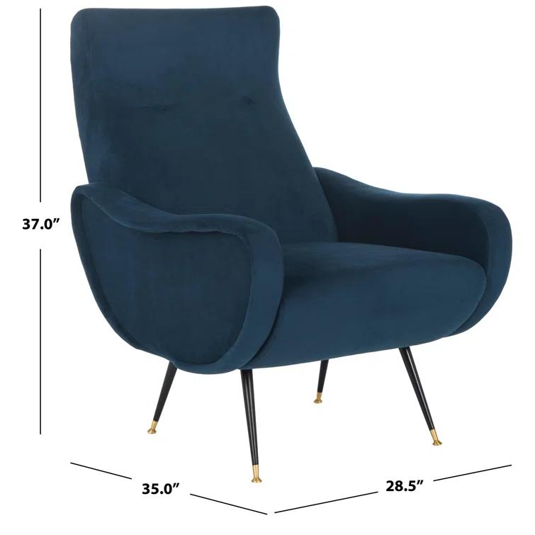 Alve Velvet Armchair