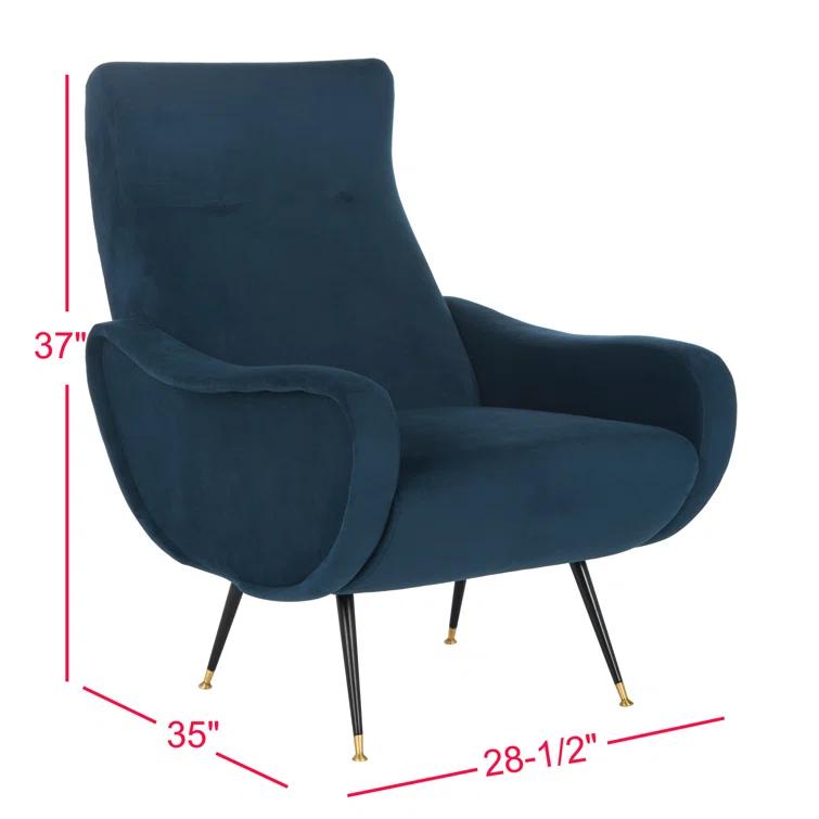 Alve Velvet Armchair