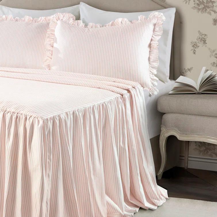 Lush Decor Reyna Microfiber Reversible 3 Piece Bedspread Set