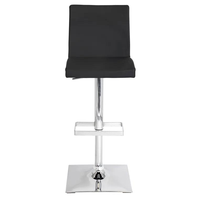 Captain Swivel Upholstered Adjustable Height Counter Stool
