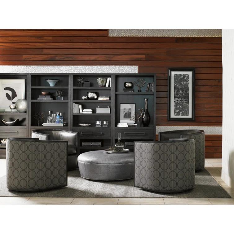 Lexington Claudia Leather Ottoman
