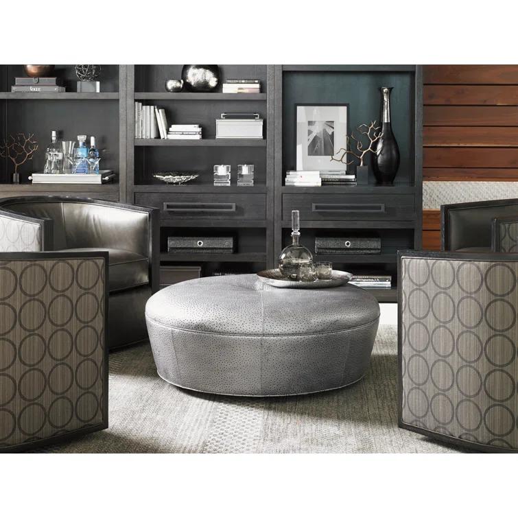 Lexington Claudia Leather Ottoman