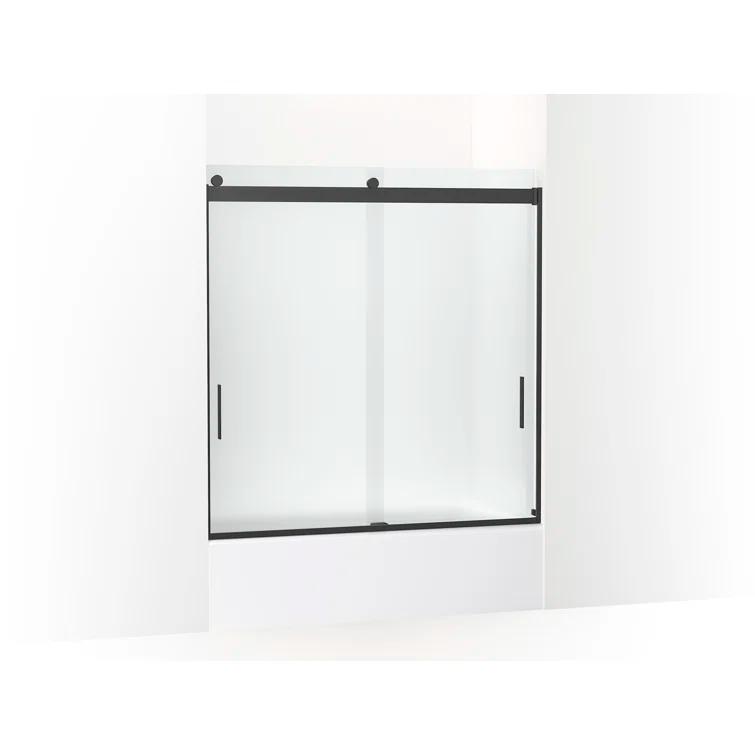 Levity 59.62" x 62" Bypass Bath Door with CleanCoat® Technology
