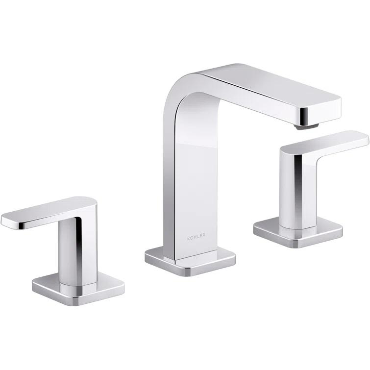 Parallel™Widespread Bathroom Faucet, 3-Hole Two Lever Handle Bathroom Sink Faucet, 1.2 GPM