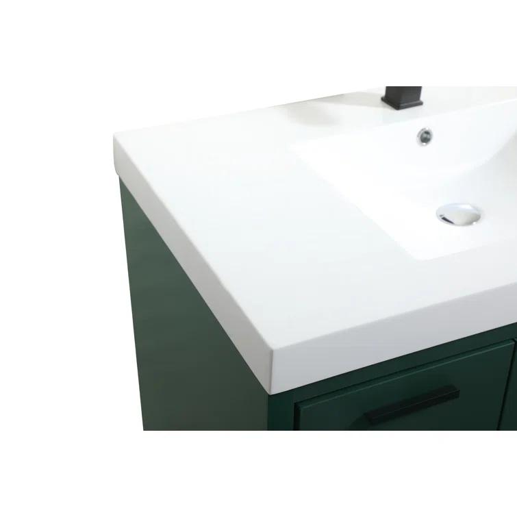 Mercury Row® Southmead 36'' Single Bathroom Vanity with Resin Top