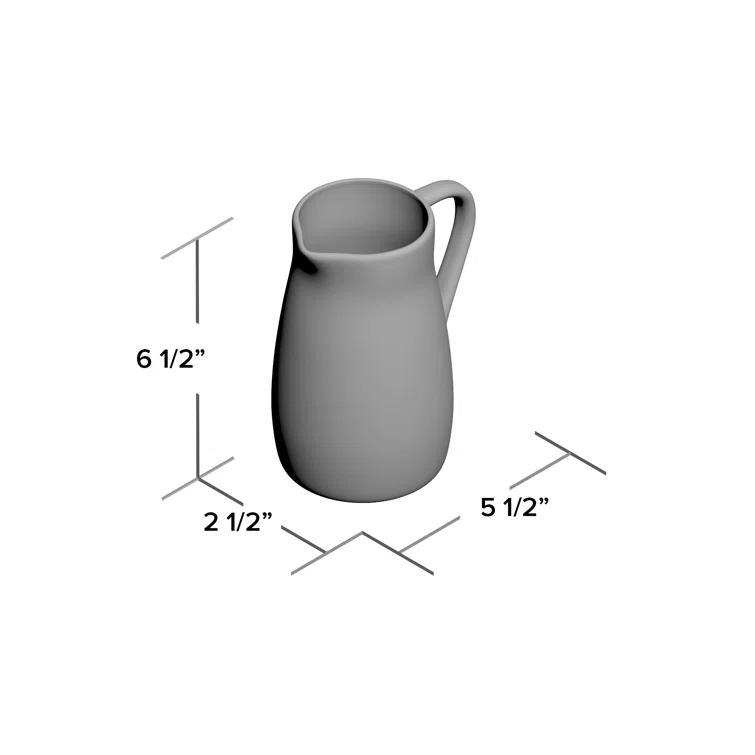 Champlain 12oz. Stoneware Pitcher