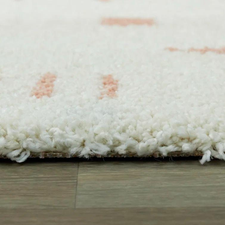 Morin White/Pink Rug